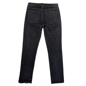 Gap Sz.‎ 29 Straight Leg Black Cotton Denim Stretchy Casual Everyday Jeans